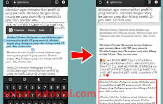 Cara Membuat Tulisan Miring di Instagram