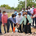 Alcaldía de Barahona inicia Construcción Parque Infantil y remodelación de Cancha en los Sectores Palmarito y Savica.