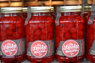 Moonshine, Moonshine Cherries Shopping in Pigeon Forge