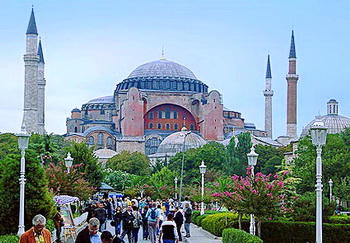 Tempat wisata terkenal di Turki istambul Istanbul Hagia Sophia Ayasofya