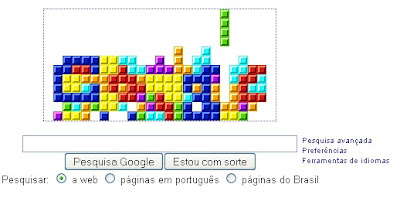 Google comemora 25 Anos de Tetris