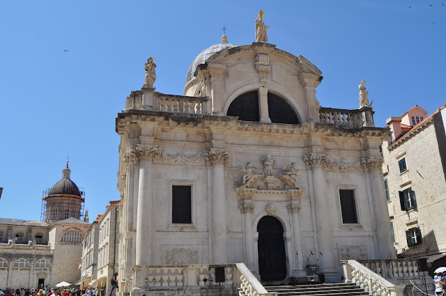 foto de Puerta principal de la Iglesia de San Blas, que ver en Dubrovnik
