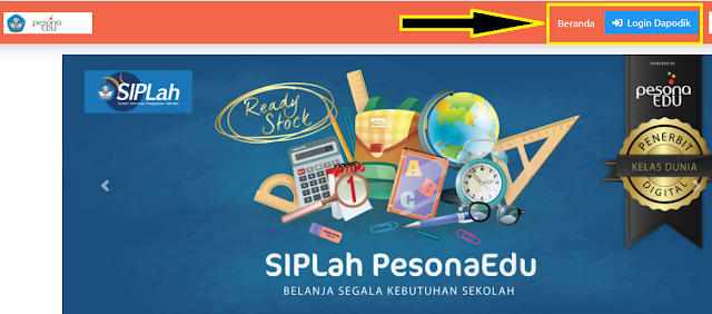 gambar login siplah kemendikbud