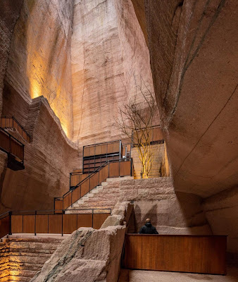 The Quarry by DnA_Design and Architecture architettura contemporanea ex cave Cina installazioni