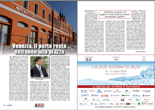 GIIUGNO 2020 PAG. 10 - Venezia, il porto resta estraneo alla piazza 