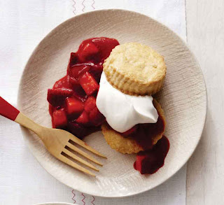 Ginger Strawberry Shortcakes