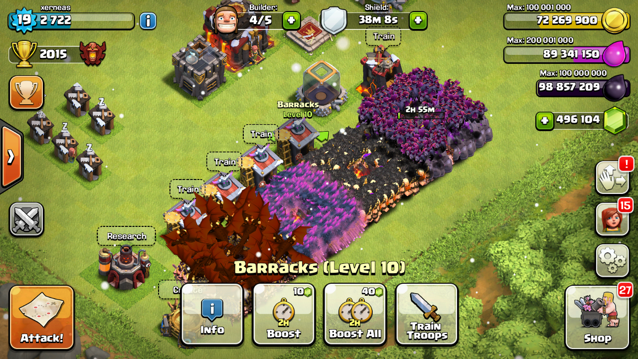 Download Clash of Clans Modded apk unlimited gems Clash of ...
