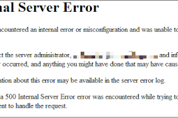 500 Internal Server Error in WordPress : Fixed
