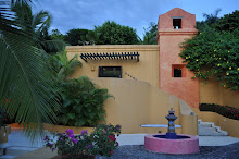 escaleras acceso a la casa