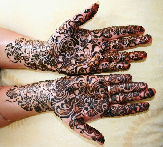 Top Black Mehndi Designs 2015-2016 Pics Wallpapers Free Download