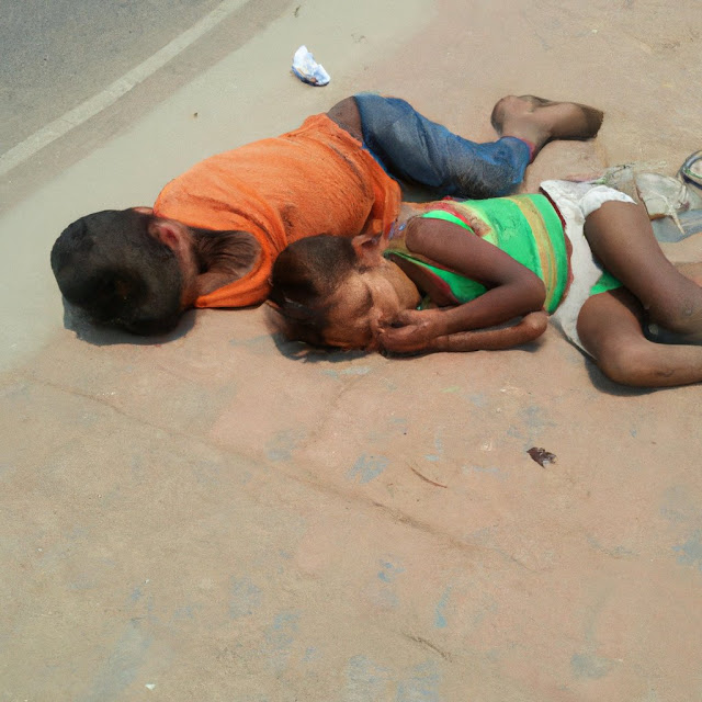 Orphans sleeping on the paved streets of New Delhi is a major problem in India today, will the Indian government take note and take action?