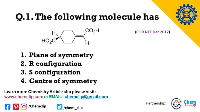 Question number 1 in stereochemistry question answer series.