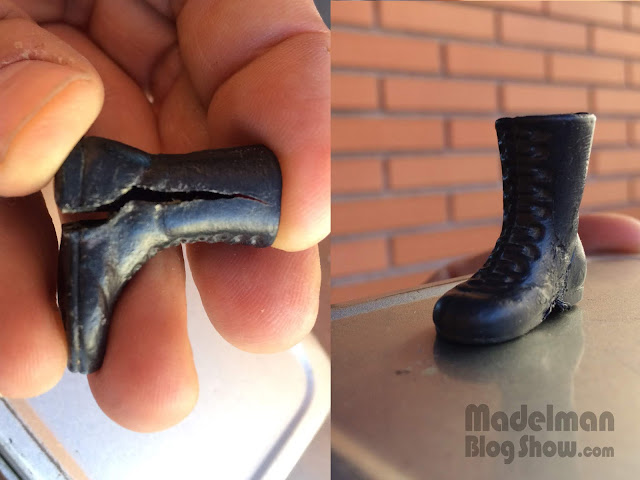 Reparar botas Madelman 