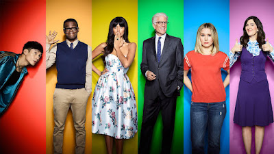 The Good Place main cast (image borrowed from wherever on the internet)