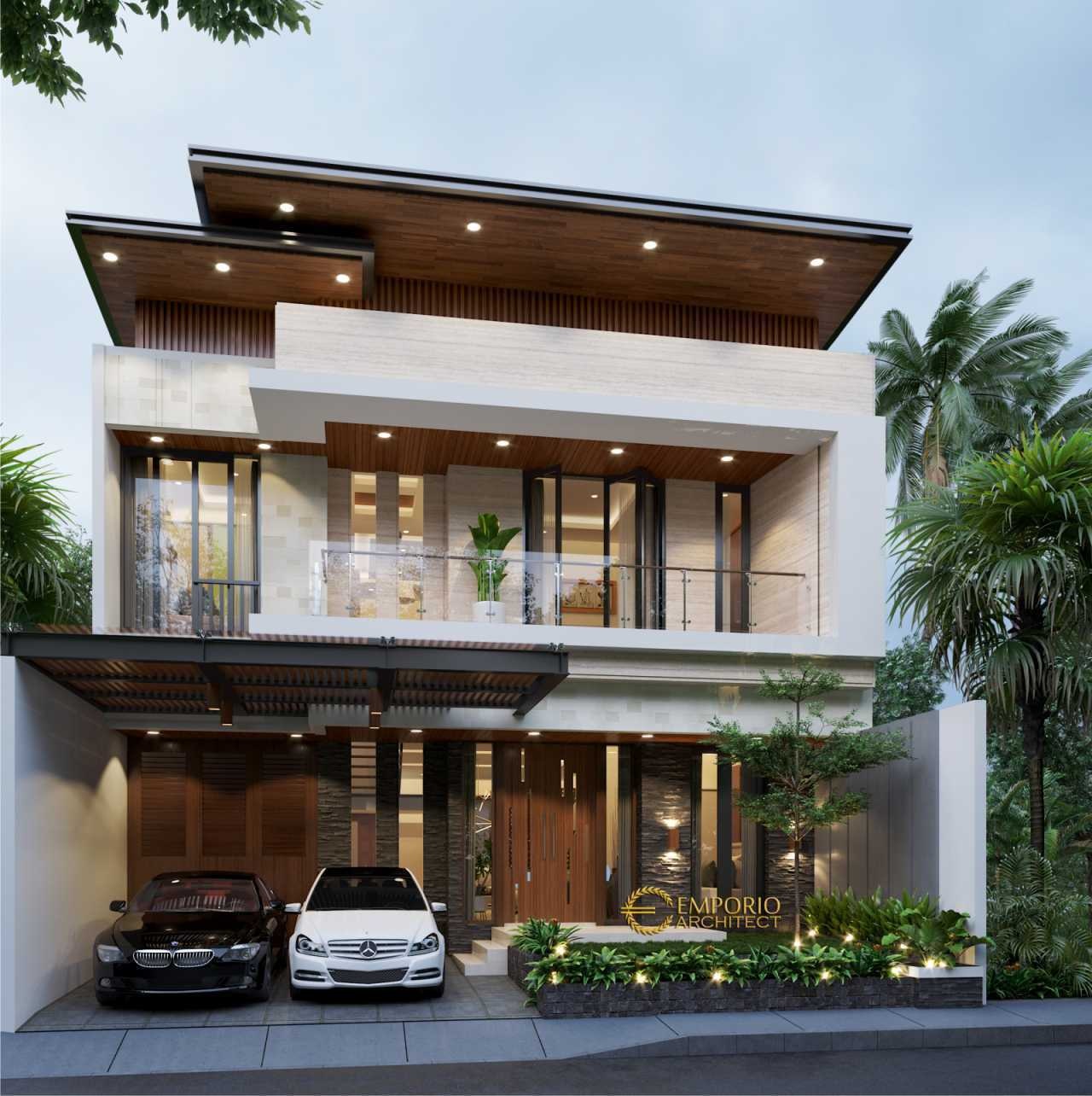 Rumah Minimalis 2 Lantai Modern