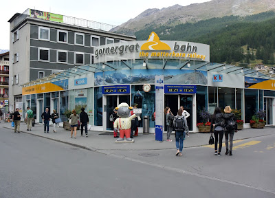 Estación del tren Gornergrat - Zermatt - Suiza