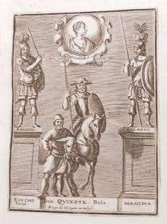 Frontispiece to 1674 editon of Don Quixote