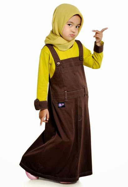  Contoh  Model  Baju  Muslim Anak  Perempuan  Terbaru  2014 