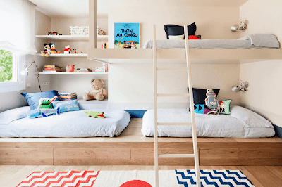 Creative Shared Bedroom for Kids image 6