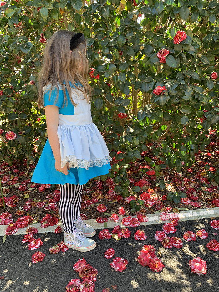 DIY Alice in Wonderland costume   • www.max-california.com