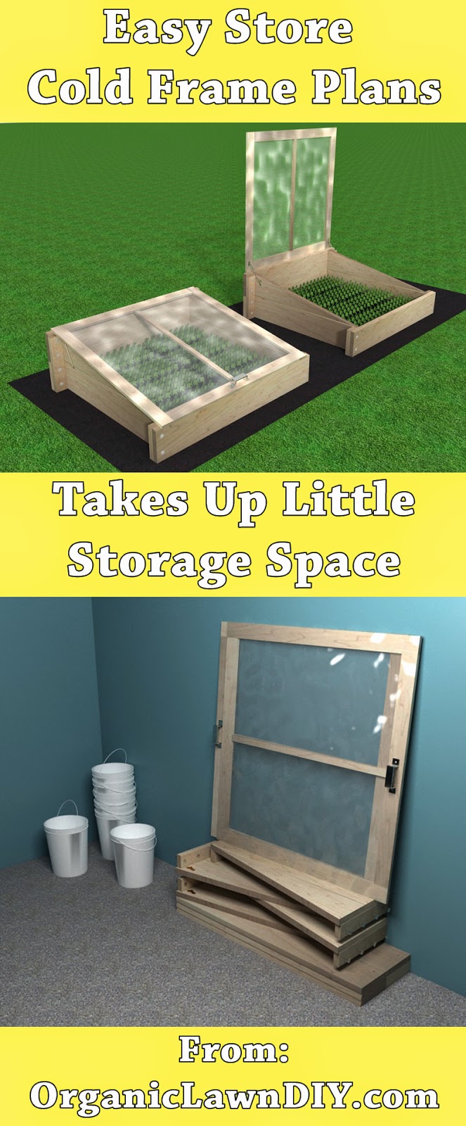easy store cold frame plans