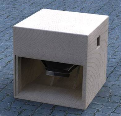 bentuk box speaker subwoofer 12inch rumahan HAZA MUSIK