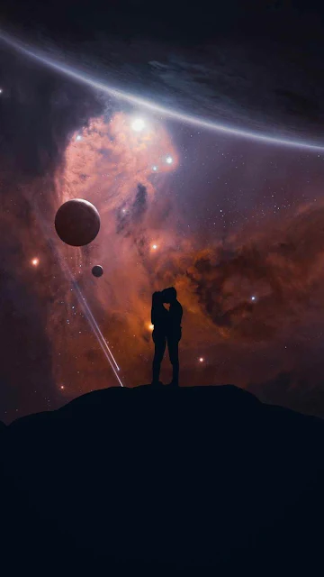 I Love You Universe Mobile Wallpaper HD