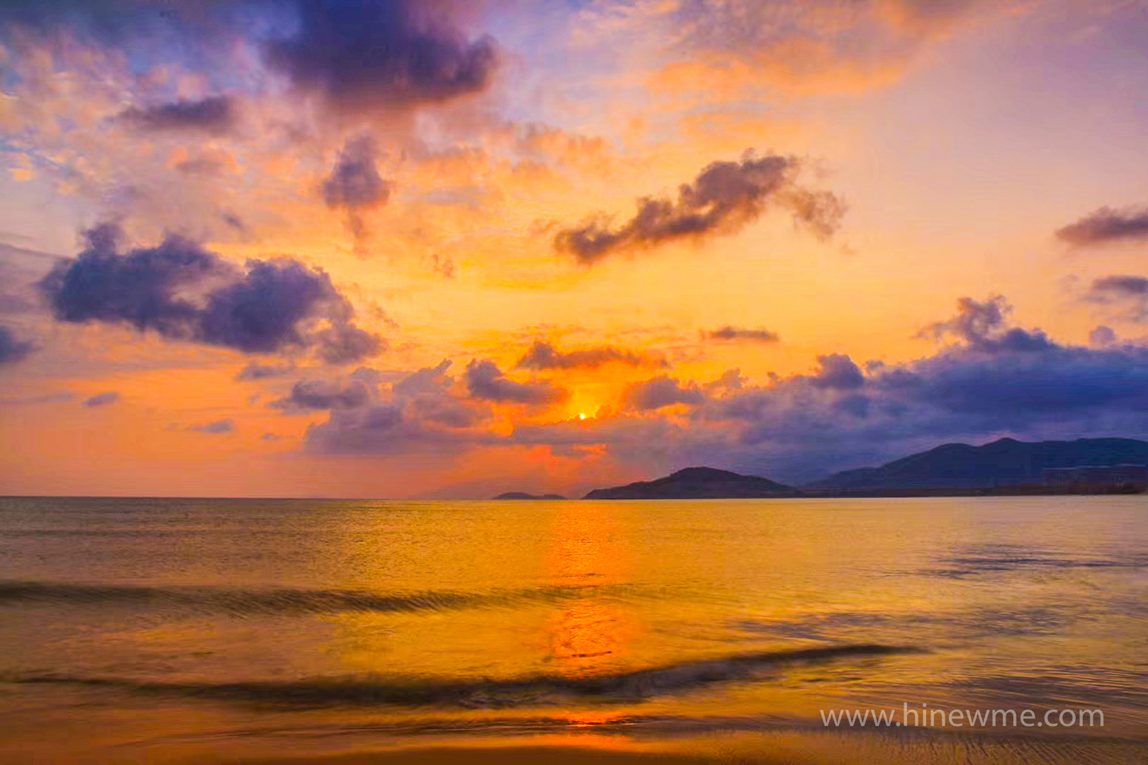 How to make beautiful seaside sunset photography pictures, skills, and post-production, come to see online class