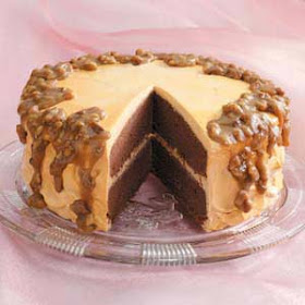 Yummy Chocolate Cake Caramel Custom