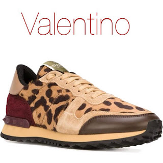 tenis onca leopard print valentino