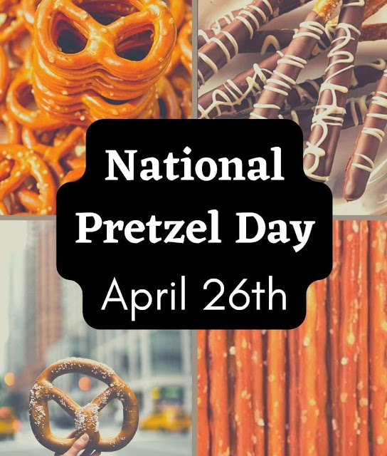 Pretzel Day logo.