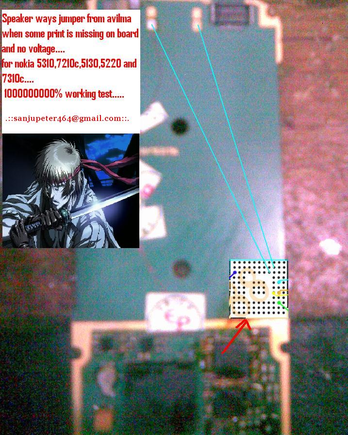 Nokia 5310-7210c-5130-5220 7210c mic solution. Nokia 5310-7210c-5130-5220