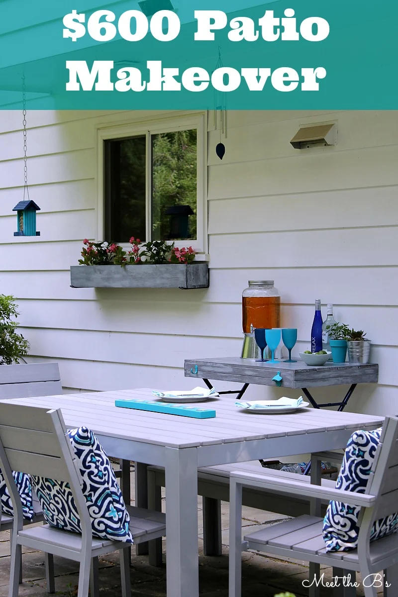 $600 Patio Makeover | Meet the B's