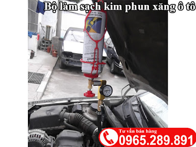 Làm sạch kim phun ô tô bằng dung dịch 3M