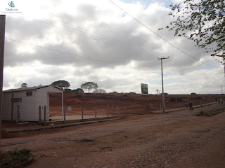 Canteiro de obras do Minha Casa Minha Vida.