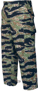 Tru-Spec BDU Pants, Cotton Rip, Original Vietnam Tiger Stripe, Medium, : 1593004