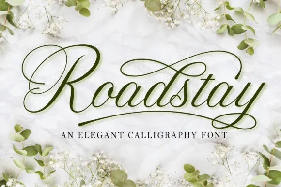 Roadstay Calligraphy Font