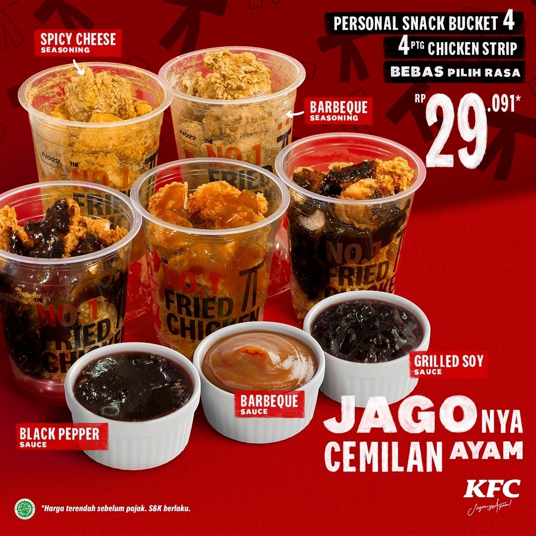 Promo KFC 4 Potong Chicken Strip 29 Ribu Terbaru