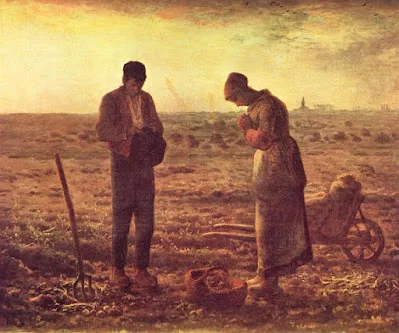 The Angelus Painting by Jean-François Millet
