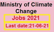 Ministry of Climate Change Jobs 2021