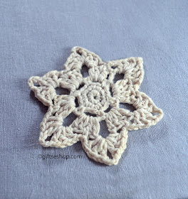 Crochet Flower Coasters Pattern