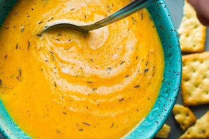   Vegan Carrot Ginger Soup (Instant Pot)