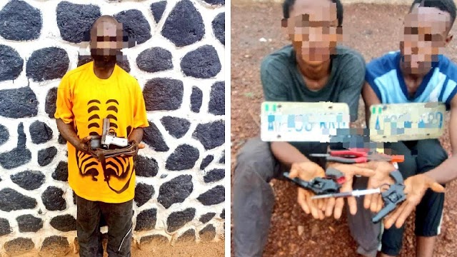 Police Arrest Three For Armed Robbery In Enugu.