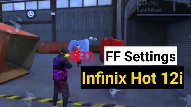Free fire Infinix Hot 12i Headshot settings 2022: Sensi and dpi