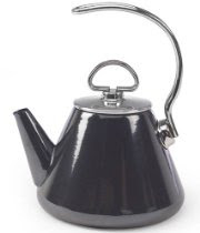 Chantal 3 Cup Small Personal Teakettle, Onyx