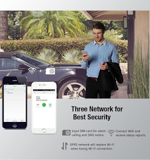 Smart Alarm KanaSecure W20, Pantau Keamanan Rumah via Android