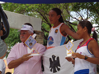 Premiação dos vencedores em suas categorias.