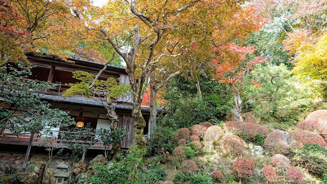 京都 柳谷観音 楊谷寺  紅葉