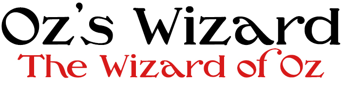 Wizard of Oz Font