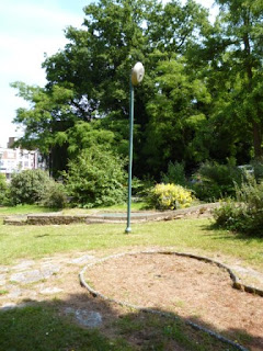 Abandoned Crazy Golf on Exeter Road in Bournemouth, Dorset